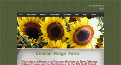 Desktop Screenshot of coastalridgefarm.com