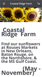 Mobile Screenshot of coastalridgefarm.com
